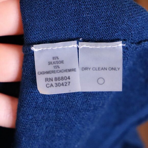 Magaschoni Silk/Cashmere Waterfall Sweater Sz 4 - Picture 6 of 7